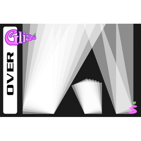 Karité-OverGliss15 (lot de 15 feuilles de démoulage)